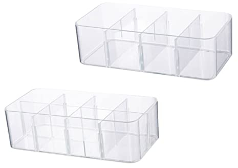 MAGICLULU 2 Stück Box Organizer Unterwäsche Aufbewahrungsbehälter Bh Ablagefach Unterwäschehalter Klassifizierter Aufbewahrungskorb Aufbewahrungsbehälter Unterwäschekorb Klassifizierter