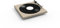 Tone Factory Turntable, Minimalistischer Design Plattenspieler mit Bluetooth und eingebauter Phonovorstufe, Made in Europe (Grau)