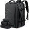LOVEVOOK Travel Backpack Cabin Size Men Women, Carry on Backpack 40L,Large Expandable Flight Approved Hand Luggage Backpacks for Airplanes,Laptop Rucksack 17 Inch, Weekender Hiking Bag