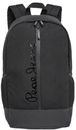 Pepe Jeans Hank Legend Rucksack, Schwarz, Schwarz , One size