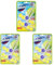 Domestos Power 5 Lime Toilet Rim Blocks toilet freshener with a long-lasting fragrance clean and freshen for up to 300 flushes 2x 50 g (Pack of 3)