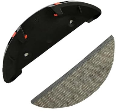 Staffa per panno per mocio compatibile con Xiaomi R1 Aspirapolvere Vassoio del serbatoio dell'acqua con stracci per mocio Accessori in colore nero