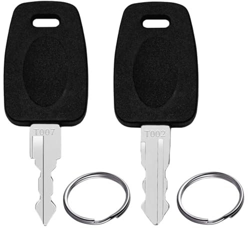 HAMKU 2 Piezas Tsa007 & Tsa002 Llave Multifuncional Para Equipaje Candado Tsa, Llave Para Tsa 007 002 Compatible Con Cerraduras Tsa, Acero(Negro)