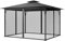 VEVOR Moustiquaire Tonnelle de 304,8x396,2x207,3 cm, Moustiquaire Gazebo Extérieur, avec Double Fermeture Éclair, Rideau de Tonnelle en Maille Anti-moucherons pour Jardin, Patio, Filet Uniquement