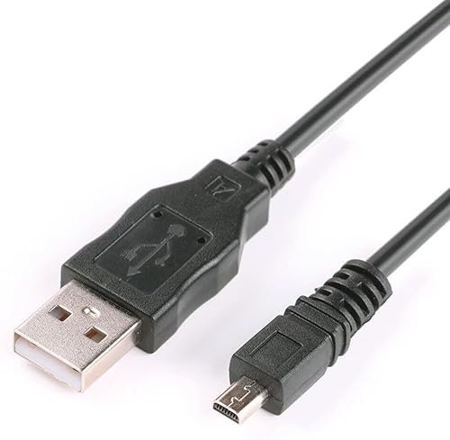 Rlltogto USB Charger Data SYNC Cable Cord Lead for Sanyo Camera Xacti VPC-T1496 p T1496e