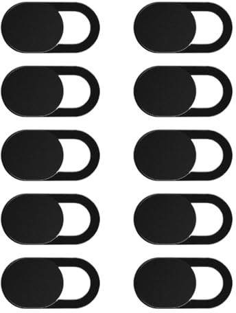 Generico Phone Webcam Cover Slide - 10 Pieces Webcams Blockers - Phones Front Camera Blocker | for Women Adults Students Professionals Travelers Gamers Home Office Coffee Shop Hotel Live Streaming