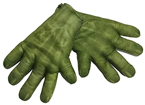 Hulk Unbekannt Endgame Handschuhe, Mehrfarbig (Rubie's 200444), Mehrfarbig, Kinder