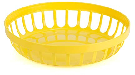 Kimmel 21-000-2402 - Cuenco de plástico para panecillos, color amarillo