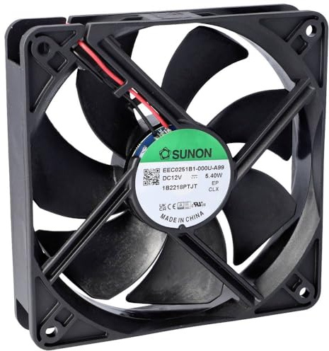 Sunon MEC0252V2-000U-A99 Axiallüfter 24 V/DC 157.97 m³/h (L x B x H) 25 x 120 x 120 mm