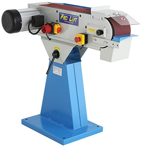 Pro-Lift-Werkzeuge Bandschleifer 150 mm x 2000 mm Bandschleifmaschine 4kW Im Winkel verstellbar Industriegerät 4000W Standschleifmaschine