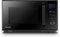 Toshiba MW2-AC25T(BK) Four à micro-ondes 4-en-1 combiné avec convention, 25 L, 10 menus faciles, cavité émaillée, mémoire position plaque tournante, 1100W Grill, 2100W convention, Noir