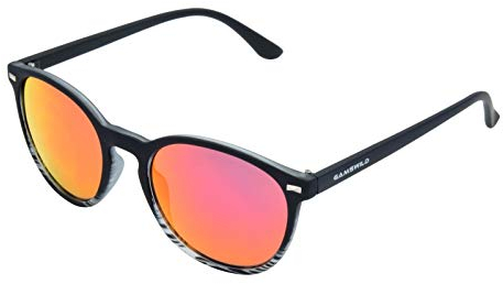 Gamswild WM1222 Sonnenbrille rot-orange - Modebrille - Sportbrille - bruchsichere Polycarbonatgläser - 100% Schutz vor UV Strahlen - dank UV400 – 24g