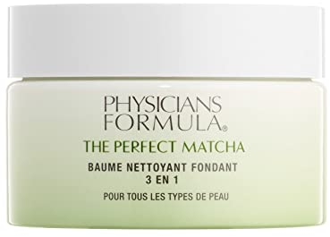 Physicians Formula - The Perfect Matcha 3-in-1 Melting Cleansing Balm - Ultra Delicato Balsamo Struccante Viso e Occhi - Formula Antiossidante con Tè Verde Matcha, Germogli di Bambù e Estratto di Loto
