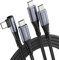 ANMIEL USB C auf USB C Kabel【2 Stück /2M】 60W USB-C kabel PD 3.0 QC 4.0 Typ C Ladekabel Kompatibel mit iPad Pro/Mini 6/Air5,MacBook Air/Pro 13'',Huawei MateBook,Samsung Galaxy S21 S22,Pixel 4XL
