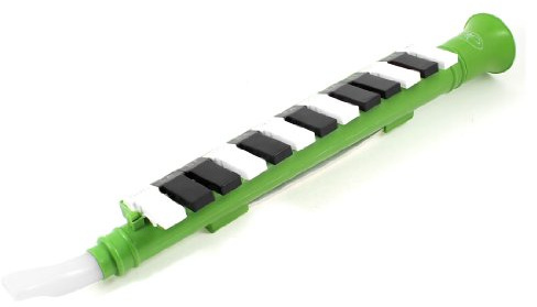 Ruilogod Grüner Griff 13 Key Melodica Tragbare Mund Orgel Harmonica Instrument