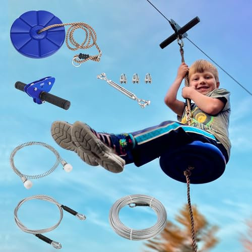 CTSC Zipline Kit with Spring Brake and Seat (230 FT)