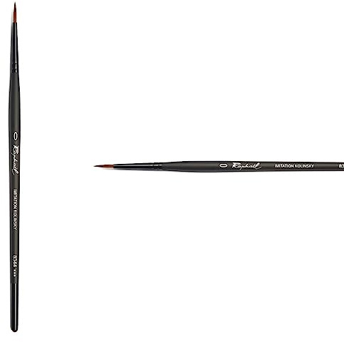 Raphael Innovative Synthetic Kolinsky Brush, Round 0, (RA8344-0)