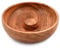 Samhita Porte-encens Rond en Bois d'acacia, brûleur d'encens, Cather de Cendres et décoration d'aromathérapie pour décoration d'intérieur (12,7 cm x 12,7 cm x 3,81 cm)