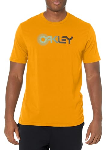 Oakley Herren Ringe Tee, Bernstein Gelb, XX-Large