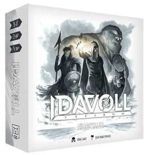 Blackrock Games NIDAVELLIR Erweiterung IDAVOLL – Französische Version – Strategiespiel und Denkspiel – erfordert das Basisspiel – Grrre Games