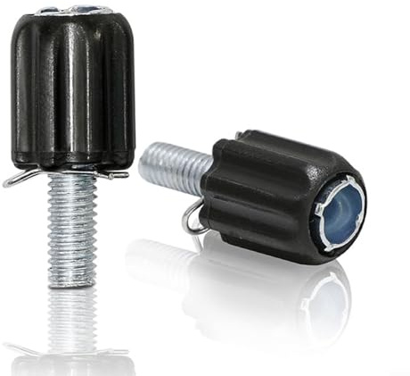 Enhance Bike Wheel Adjuster Performance With 2Pcs Gear Cable Barrel Adjuster, M5 Threaded Downtube Derailleur Bolt, Steel+ABS Material