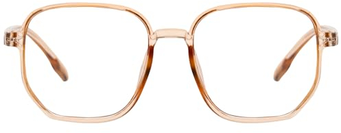 Übergroße Lesebrille für Männer und Frauen, Ultraleichtes, Blaues Licht Blockierendes Computerlesegerät, Anti-Ermüdung der Augen Computer Presbyopie Brille, Computer-Lesebrille Gegen Augenermüdung