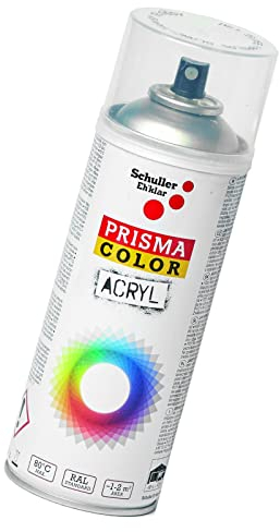 Lackspray Acryl Sprühlack Prisma Color RAL, Farbwahl, glänzend, matt, 400ml, Schuller Lackspray:Transparent farblos