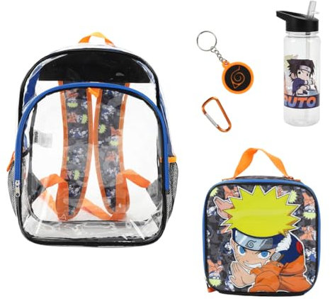 Bioworld Lilo & Stitch Rucksack für Mädchen (Kleinkind), Naruto Clear, Einheitsgröße, Art Deco
