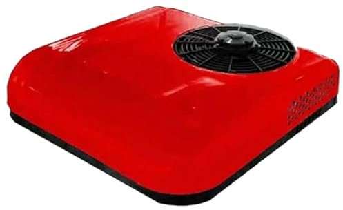 12V/24V DC RV Air Conditioner Cooling/Heating for Motorhome, Truck Roof Air Conditioner - Ideal for Bus, Van and Excavator Truck
