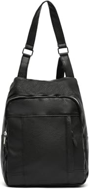 MISAKO Novil Anti-Diebstahl-Rucksack Damen - Novil Schwarz 35 X 26 X 9 cm