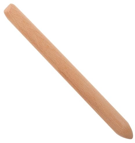 MOLUCKFU Wooden Sourdough Bread Mixing Stir Stick Tool for Kitchen Cooking Sourdough Mixing Spoon Bread Dough Stirring Tool