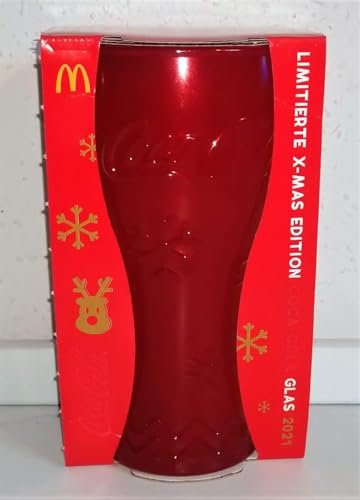 &AngiesStrickZauber verkauft : Sammelglas/X-Mas Edition / 2021 / ROT/Weihnachten Limitted Edition/Mc Donald's