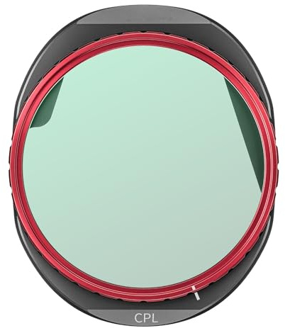 OURHZTB CPL-Filter, kompatibel mit DJI Mavic 4 Pro, mehrfach beschichtetes optisches HD-Glas, Drohnenlinse, CPL Polarisationsfilter, reduziert Reflexionen und verbessert die Farben