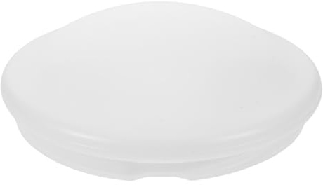 FIXOSHEE Ceiling Fan Dome Replacement White Acrylic Lamp Shade 18Cm Diameter 2Cm Edge Height Globe Light Fixture Cover for Bedroom and Living Room