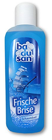 6er Pack badusan Schaumbad Frische Brise 6 x 750 ml Badezusatz Meeresduft ph-hautneutral