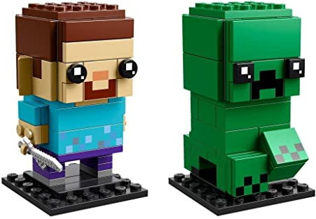 LEGO BrickHeadz Steve & Creeper (41612), Minecraft Figuren