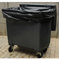 PROMOSAC Sac Housse conteneur 660 L Noir 1930 mm x 1350 mm 35 µ Carton DE 50