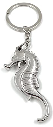 Onwomania - Seepferdchen Schwimmabzeichen Schlüsselanhänger - Metall Glücksbringer ideal als Geschenk z.B. für den besten Freund, die beste Freundin, Mama - Für Männer, Frauen & Kinder