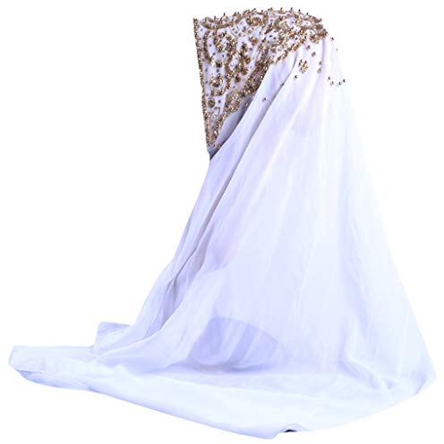 Lazzboy Plain Chiffon Muslim Hijab Schal Halstuch Damen Kopftuch Gesichtsschleier Glitzernder Turban Hidschab Diamanten Islamischen Abaya Dubai Frauen Ramadan Kopfbedeckung Bandana(F)