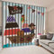 Ahhvl Blickdicht Vorhang Pirat Gardinen Verdunklung Vorhänge Schalldämmend Gardinen 3D Verdunkelungsvorhang Gesund Wohnen Vorhang für Wohnzimmer Schlafzimmer Küche Dekoration, 150x166 cm
