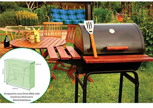 St Helens Home and Garden Water Resistant Drum Bbq Cover