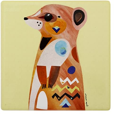 Maxwell & Williams Untersetzer Meerkat PETE CROMER Keramik - Kork, DU0227