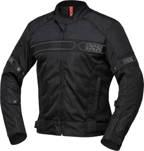 IXS Herren Evo-air Veste Textile de Moto Jacken der Stadt, Schwarz, L