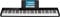 FunKey SP-588 Easy-Piano - Keyboard mit 88 Tasten in Standardgröße - Anschlagdynamik - Integrierter 2200 mAh-Akku - USB, MIDI & Bluetooth - Inklusive Tasche & Sustain-Pedal - Schwarz