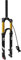 YLXD MTB Forcella Anteriore 26/27.5/29 Pollici 140mm Viaggio, 1-1/8 Dritto/Conico Forcella Mountain Bike Rebound Regolare Freno A Disco QR 9mm B,27.5