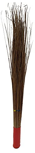 Multi-Surface Outdoor Indian Broom Saveno Coconut Leaf Coco Broom -32-Single
