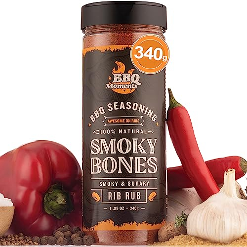 BBQ Moments Epices pour Barbecue pour Grill Viande, Roti de Boeuf, Boeuf Carpaccio, Viande Hachée, Poudre Epices et Assaisonnements Grillade, 220g (7.76 Oz)