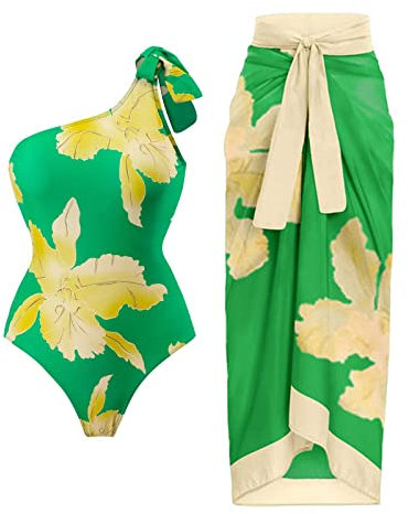 Damen Bikini Set Summer Bikini Oberteil V Ausschnitt Blumenmuster Badeanzug Triangel Bademode Damen Zweiteiliger Bademode Niedrige Taille Ruched Bikinihose Für Frauen Damen Badeanzug