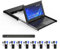 MT-VIKI 8 Ports HDMI KVM Konsole 1U Rackmount KVM Konsole mit 15.6'' LCD Monitor 1080P All-in-ONE intégré Touchpad+Tastatur+Schublade+OSD/Hotkey