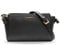 Lazarotti Bologna Leder Umhängetasche Damen | verstellbarer Schultergurt | mittelgroße Crossbody Bag | Schultertasche 20 cm